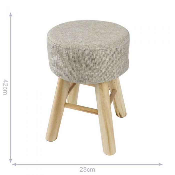 Opry Decoratie Houten krukje