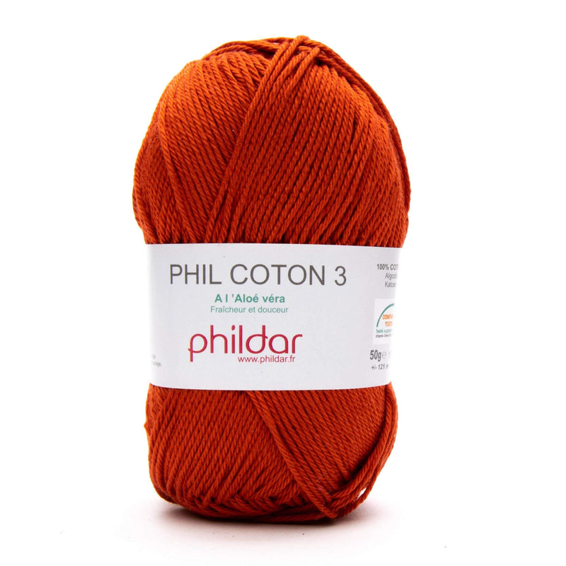 Phildar Wol & Garens 2328 Acajou Phildar Phil Coton 3