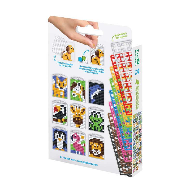 Pixelhobby DIY-Pakketten Pixelhobby Medaillon Set Dieren