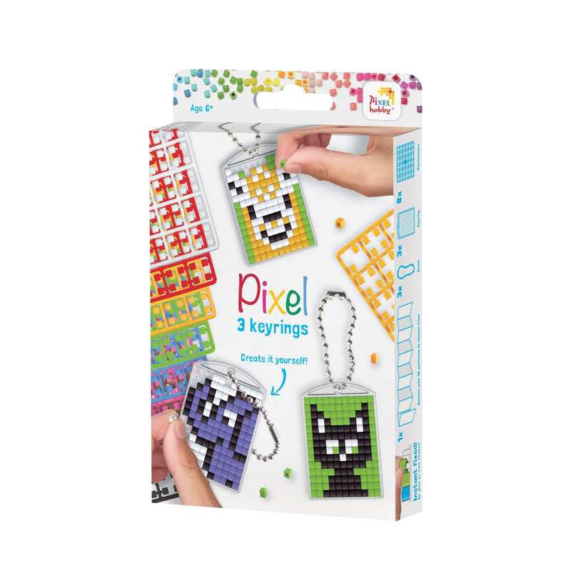 Pixelhobby DIY-Pakketten Pixelhobby Medaillon Set Dieren