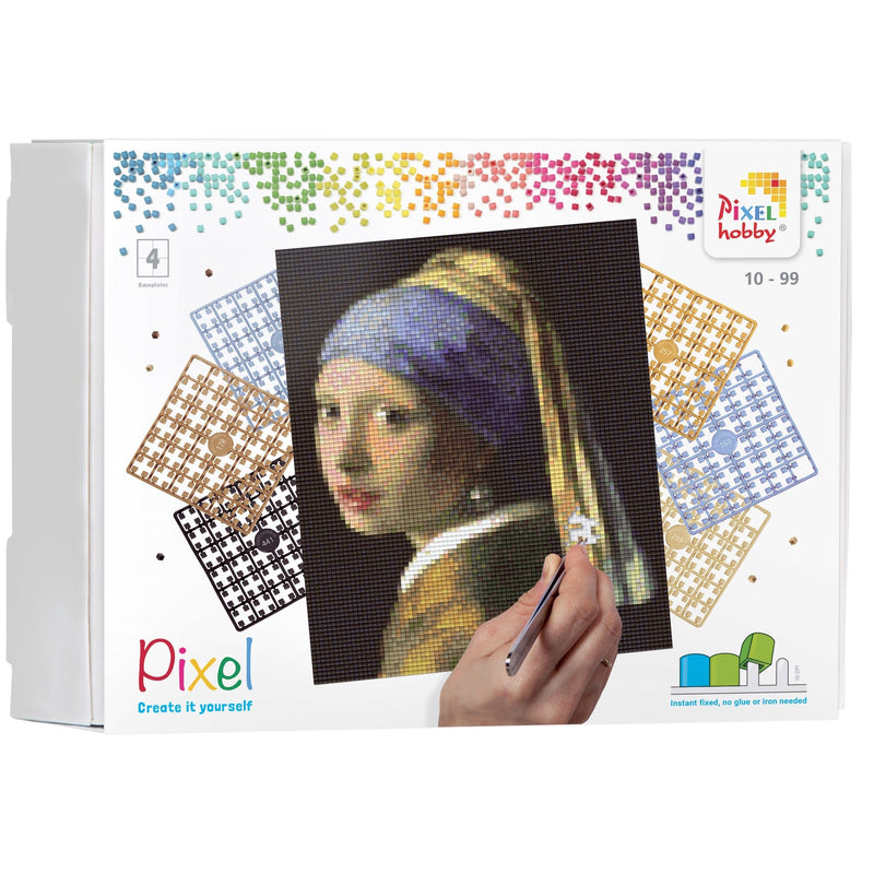 Pixelhobby DIY-Pakketten Pixelhobby Meisje met de parel