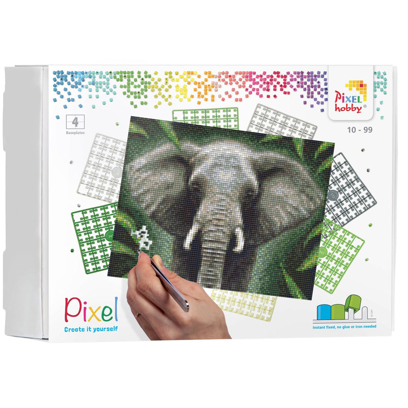 Pixelhobby DIY-Pakketten Pixelhobby Olifant