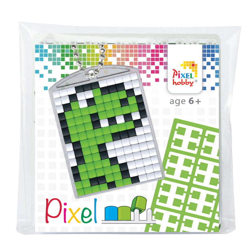 Pixelhobby DIY-Pakketten Pixelhobby Setje Medaillon Dino