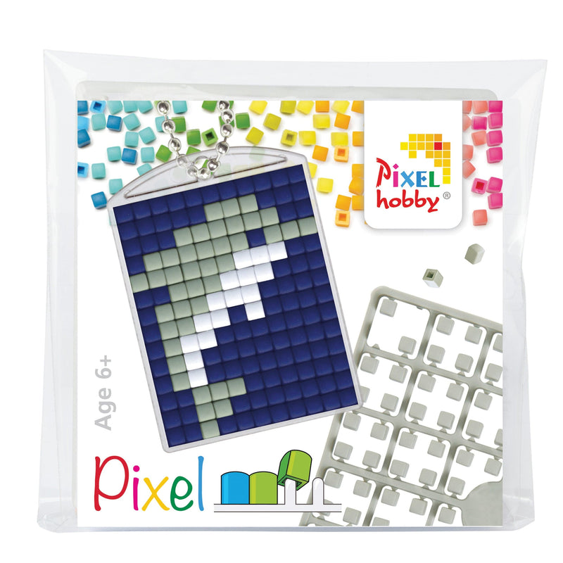 Pixelhobby DIY-Pakketten Pixelhobby Setje Medaillon Dolfijn