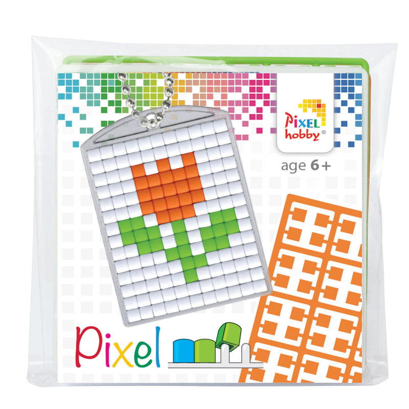 Pixelhobby DIY-Pakketten Pixelhobby Setje Medaillon Tulp