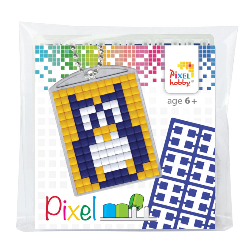 Pixelhobby DIY-Pakketten Pixelhobby Setje Medaillon Uil