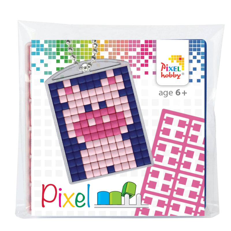 Pixelhobby DIY-Pakketten Pixelhobby Setje Medaillon Varken