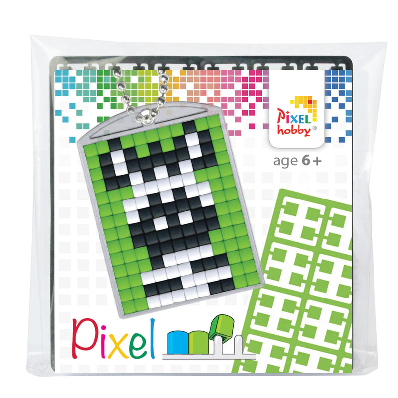 Pixelhobby DIY-Pakketten Pixelhobby Setje Medaillon Zebra