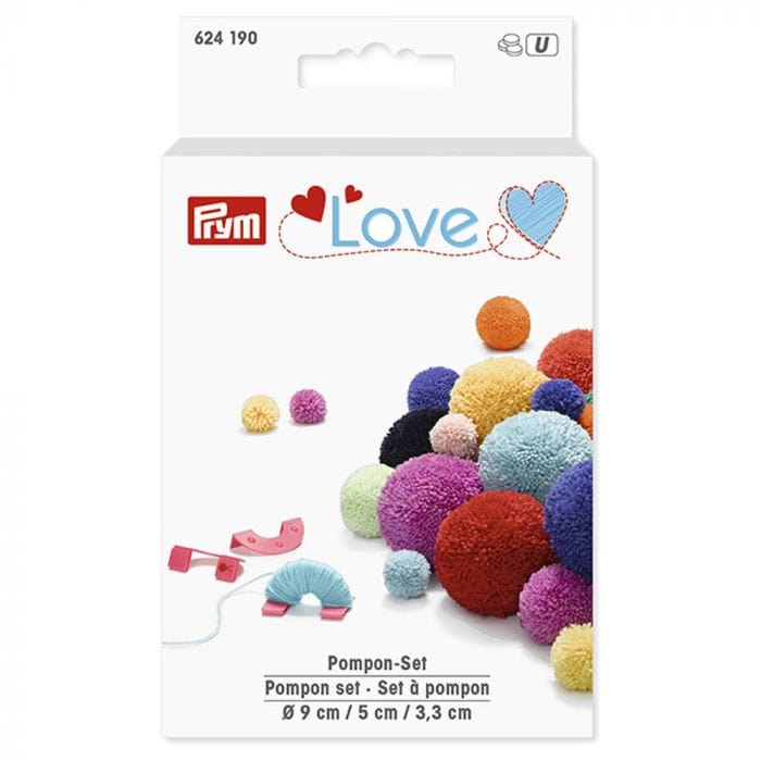 Prym Tools Prym Love pompon set 3,3-5-9cm