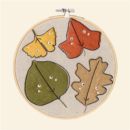 Restyle Borduurpakketten Borduurpakket: Restyle Herfst bladeren