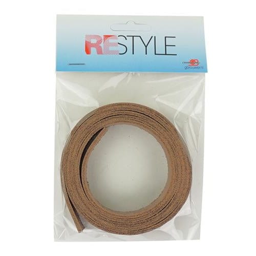 Restyle Koord en lint 000 Zwart ReStyle Leerband