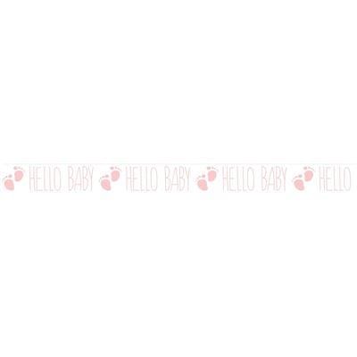 Restyle Koord en lint Roze Lint Hello Baby