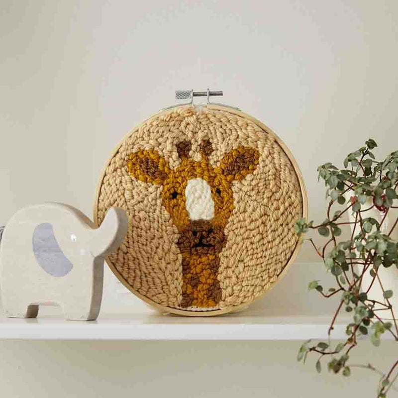 Restyle Punchpakketten Punchpakket: DMC Kit Giraffe