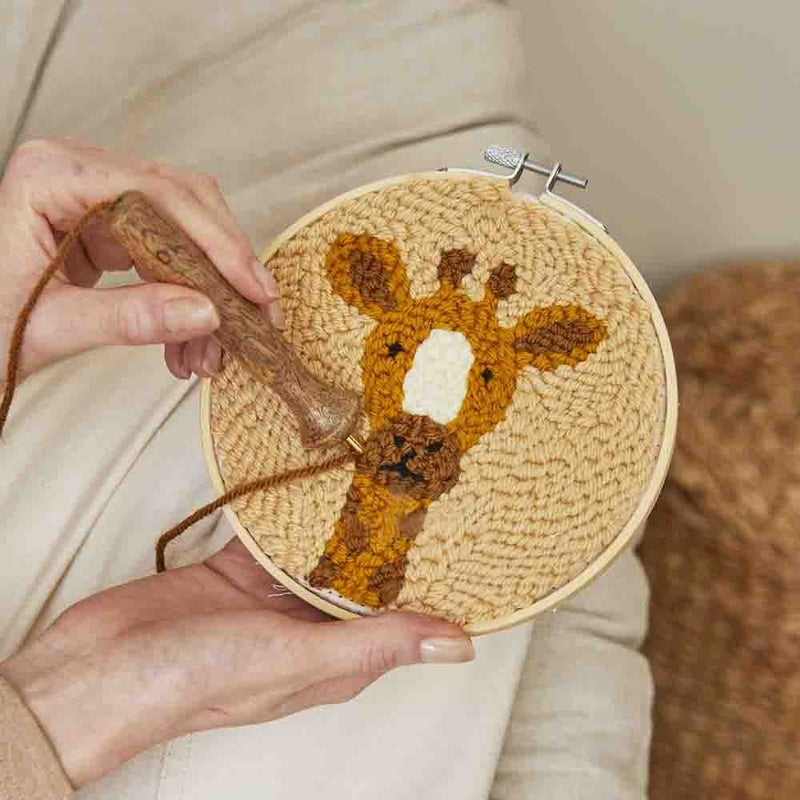 Restyle Punchpakketten Punchpakket: DMC Kit Giraffe