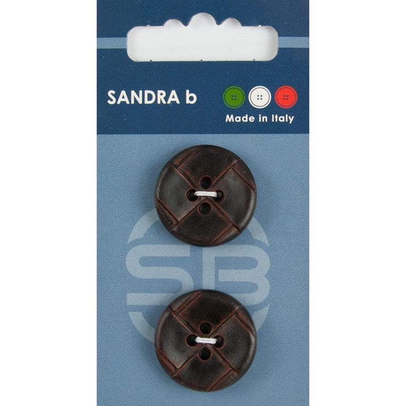 Sandra B Knopen Sandra B knopen C093 maat 36 - 23 mm Bruin