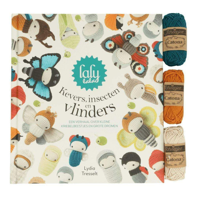 Scheepjes Boeken Lalylala Kevers, insecten en vlinders