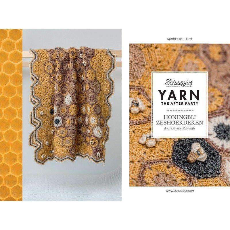Scheepjes Patroonboeken YARN The After Party NO 08 - Honingbij Zeshoekdeken