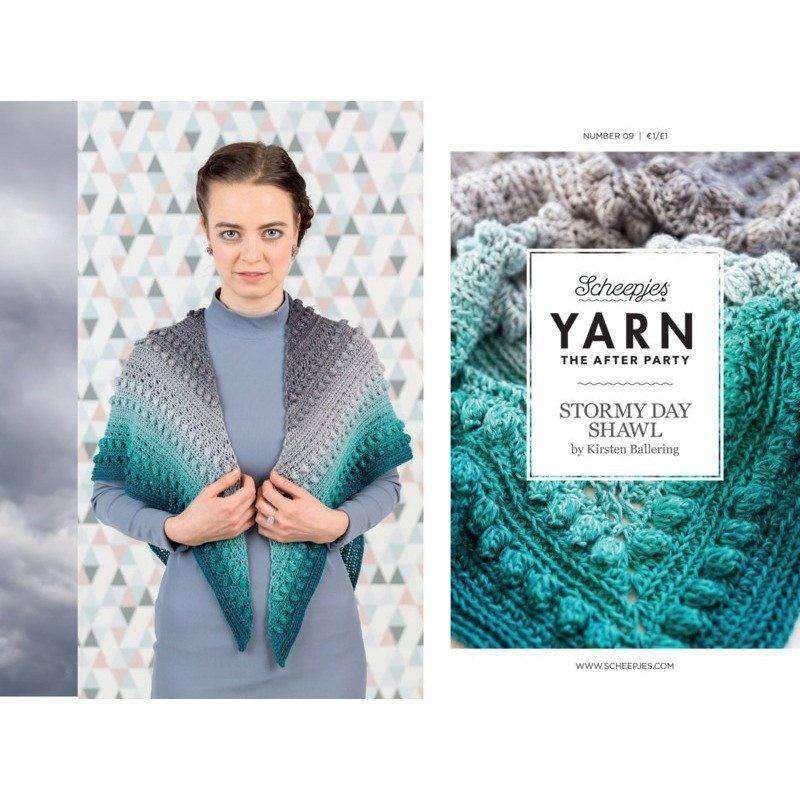 Scheepjes Patroonboeken YARN The After Party NO 09 - Stormy Day Shawl