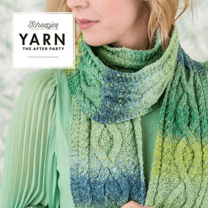 Scheepjes Patroonboeken YARN The After Party NO 12 - Mossy Cabled Scarf