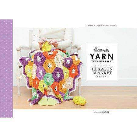 Scheepjes Patroonboeken YARN The After Party NO 14 - Hexagon Blanket