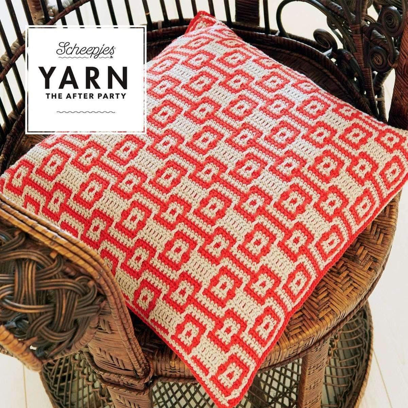 Scheepjes Patroonboeken YARN The After Party NO 46 - Electric Dreams Cushion
