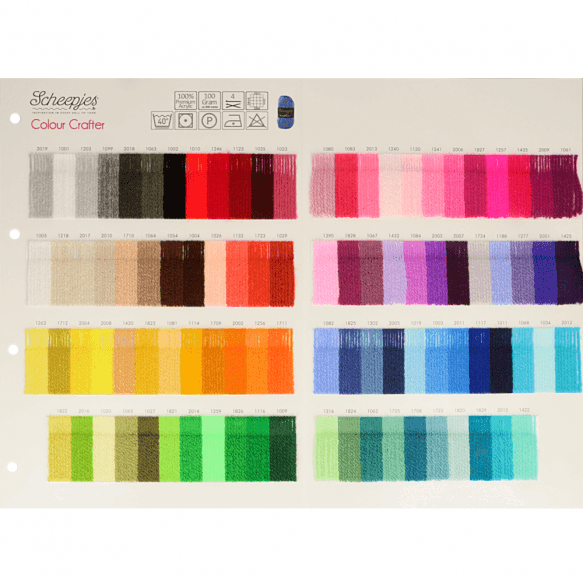 Scheepjes Staalkaart Scheepjes Colour Crafter