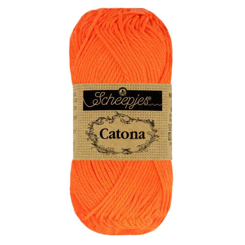 Scheepjes Wol & Garens Scheepjes Catona 603 Neon Orange (10 gram)