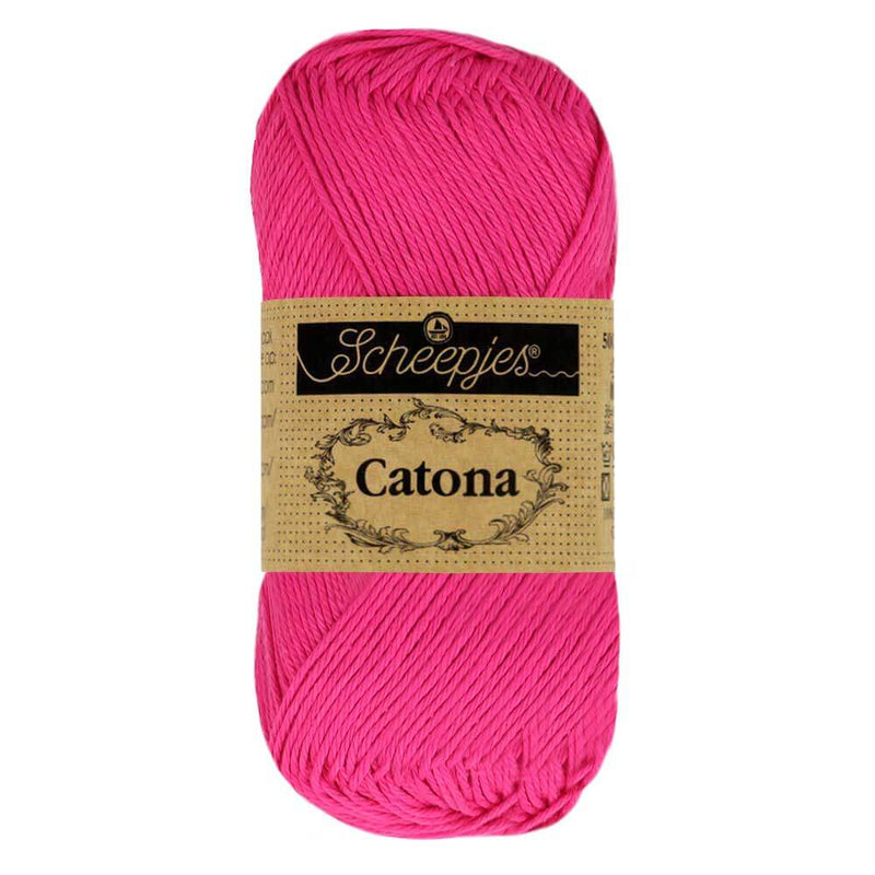 Scheepjes Wol & Garens Scheepjes Catona 604 Neon Pink (10 gram)