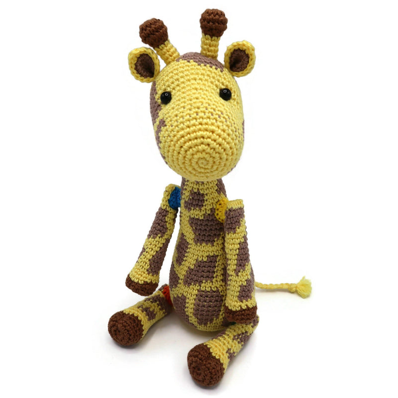 Shop KNUFL Garenpakket: Magneetdier Giraffe