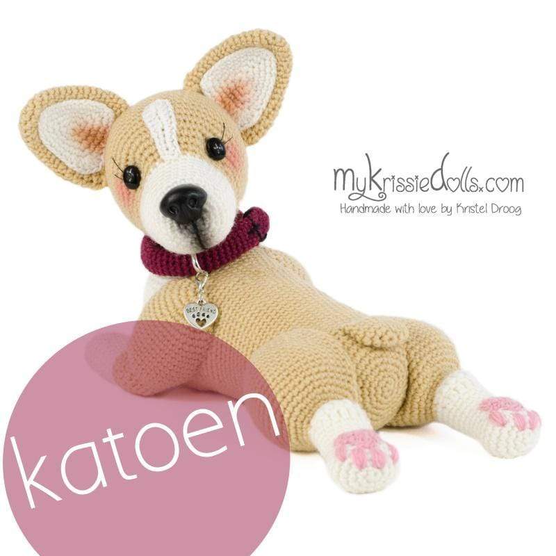 Garenpakket Welsh Corgi Amy - Katoen