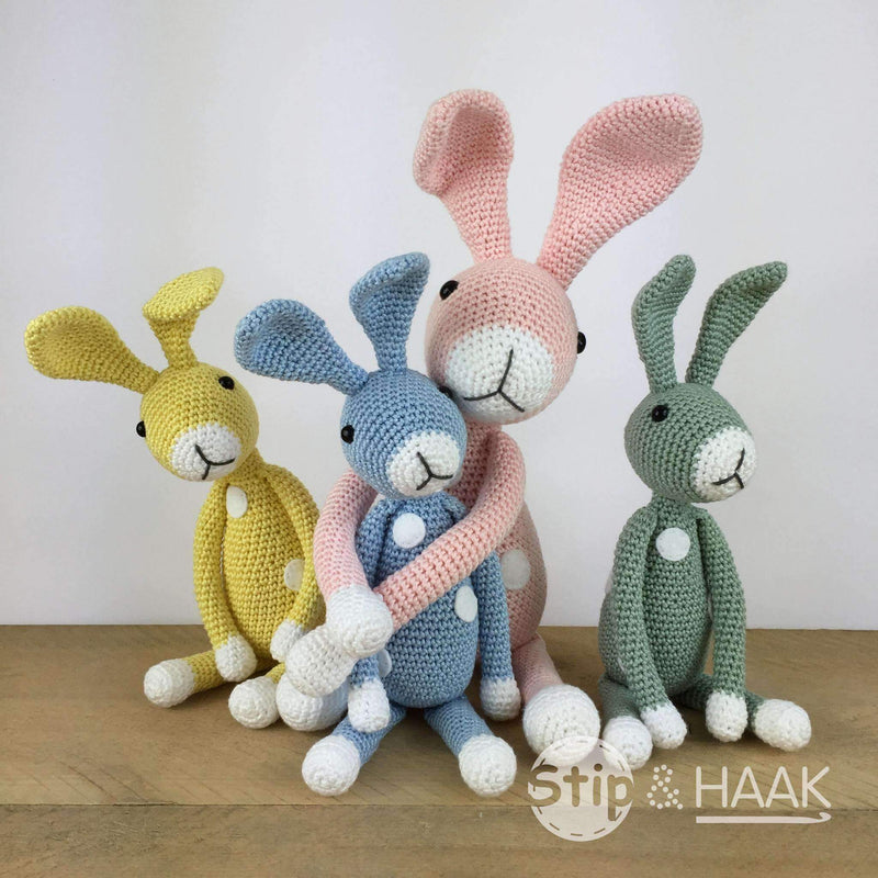 Stip & Haak Garenpakketten Garenpakket: Snuf Konijn Mini