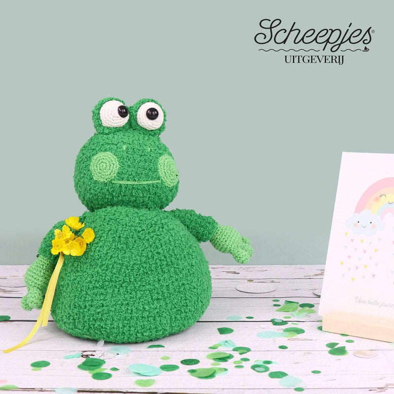 Woolytoons Garenpakketten Garenpakket: Pop-up Koen de Kikker