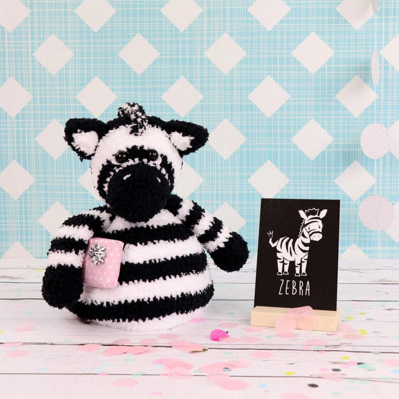Woolytoons Garenpakketten Garenpakket: Pop-up Zack de Zebra